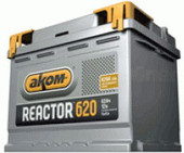 Отзывы Автомобильный аккумулятор AKOM Reactor 6CT-62 (62 А/ч)
