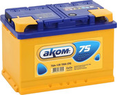 Отзывы Автомобильный аккумулятор AKOM 6СТ-75VL (75 А·ч)