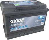 Отзывы Автомобильный аккумулятор Exide Premium EA770 (77 А/ч)