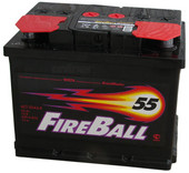 Отзывы Автомобильный аккумулятор FireBall 6СТ-55 R (55 А/ч)