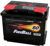 Отзывы Автомобильный аккумулятор FireBall 6СТ-60 R (60 А/ч)