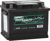 Отзывы Автомобильный аккумулятор GIGAWATT G55R (56 А·ч)