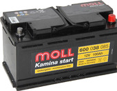 Отзывы Автомобильный аккумулятор MOLL Kamina start 600 038 085 (100 А·ч)