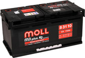 Отзывы Автомобильный аккумулятор MOLL M3 plus K2 83110 (110 А·ч)