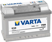 Отзывы Автомобильный аккумулятор Varta Silver Dynamic E38 574 402 075 (74 А/ч)