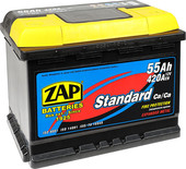Отзывы Автомобильный аккумулятор ZAP Standart 545 59 R (45 А/ч)