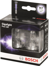 Отзывы Галогенная лампа Bosch H7 Gigalight Plus 120 2шт [1987301107]
