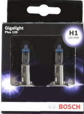 Отзывы Галогенная лампа Bosch H1 Gigalight Plus 120 2шт [1987301105]