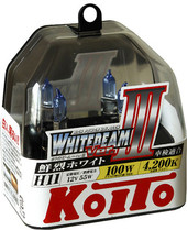 Отзывы Галогенная лампа Koito H11 WhiteBeam III 2шт
