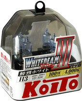 Отзывы Галогенная лампа Koito H3 WhiteBeam III 2шт