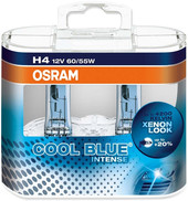 Отзывы Галогенная лампа Osram H4 Cool Blue Intense 2шт [64193CBI-HCB]