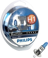 Отзывы Галогенная лампа Philips H1 BlueVision 2шт