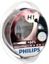 Отзывы Галогенная лампа Philips H1 Vision Plus 2шт