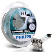 Отзывы Галогенная лампа Philips H1 X-Treme Vision 2шт