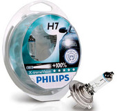 Отзывы Галогенная лампа Philips H7 X-Treme Vision 2шт