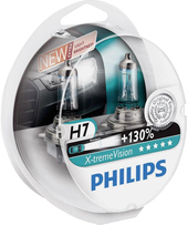 Отзывы Галогенная лампа Philips H7 X-tremeVision 2шт [12972XV+S2]