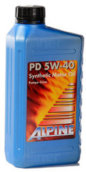 Отзывы Моторное масло Alpine PD Pumpe-Duse 5W-40 1л