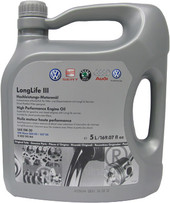 Отзывы Моторное масло AUDI/Volkswagen Longlife III SAE 5W-30 5л