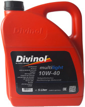 Отзывы Моторное масло Divinol Multilight 10W-40 5л