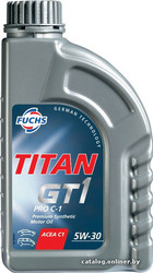 Отзывы Моторное масло Fuchs Titan GT1 Pro C-2 5W-30 1л