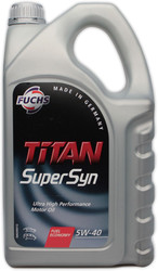 Отзывы Моторное масло Fuchs Titan Supersyn 5W-40 4л