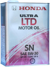 Отзывы Моторное масло Honda Ultra LTD 5W-30 SN (08218-99974) 4л