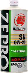 Отзывы Моторное масло Idemitsu Zepro Eco Medalist 0W-20 1л