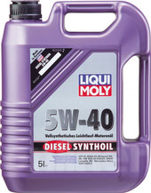 Отзывы Моторное масло Liqui Moly Diesel Synthoil 5w-40 5л