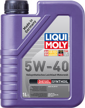 Отзывы Моторное масло Liqui Moly Diesel Synthoil 5W-40 1л