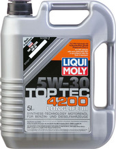 Отзывы Моторное масло Liqui Moly TOP TEC 4200 5W-30 5л