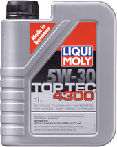 Отзывы Моторное масло Liqui Moly TOP TEC 4300 5W-30 1л