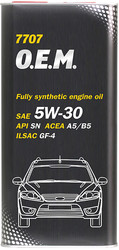 Отзывы Моторное масло Mannol O.E.M. for Ford Volvo metal 5W-30 5л
