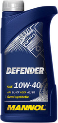 Отзывы Моторное масло Mannol DEFENDER STAHLSYNT 10W-40 API SL/CF 1л