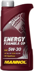 Отзывы Моторное масло Mannol ENERGY FORMULA OP 5W-30 1л