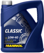 Отзывы Моторное масло Mannol CLASSIC 10W-40 4л