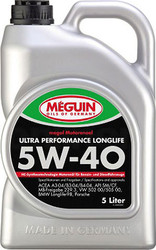 Отзывы Моторное масло Meguin Megol Ultra Performance Longlife 5W-40 1л [4361]