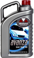 Отзывы Моторное масло Midland Avanza 10W-40 4л