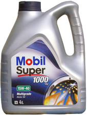 Отзывы Моторное масло Mobil Super 1000 X1 15W-40 4л
