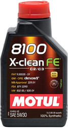 Отзывы Моторное масло Motul 8100 X-clean FE 5W-30 1л