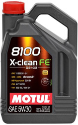 Отзывы Моторное масло Motul 8100 X-clean FE 5W-30 5л