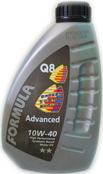 Отзывы Моторное масло Q8 10W-40 Advanced 1л