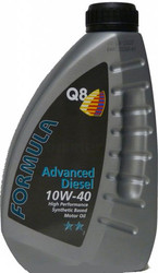Отзывы Моторное масло Q8 10W-40 Advanced Diesel 1л