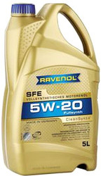 Отзывы Моторное масло Ravenol SFE 5W-20 5л