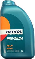 Отзывы Моторное масло Repsol Premium Tech 5W-30 1л