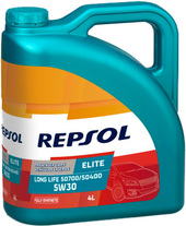 Отзывы Моторное масло Repsol Elite Long Life 50700/50400 5W-30 4л