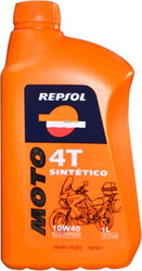 Отзывы Моторное масло Repsol Moto Sintetico 4T 10W-40 1л
