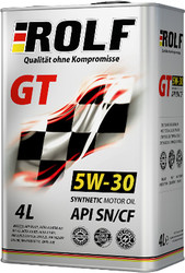 Отзывы Моторное масло ROLF GT 5W-30 SN/CF 4л