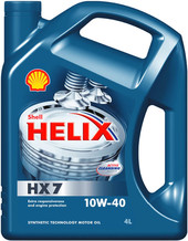 Отзывы Моторное масло Shell Helix HX7 10W-40 4л