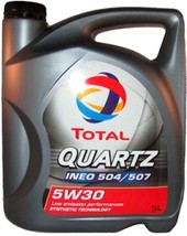 Отзывы Моторное масло Total Quartz Ineo 504/507 5W-30 5л