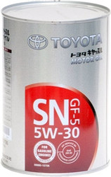 Отзывы Моторное масло Toyota SN GF-5 5W-30 (08880-10706) 1л